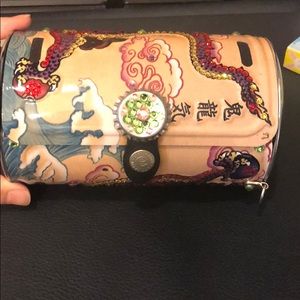 Little earth metal cyclone Lucy bag